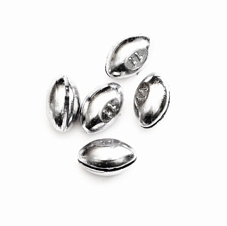 Грузила зажим. офсетные Lucky John Чечевица 09гр (5шт)