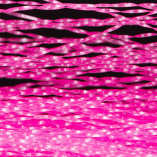 HEDRON Волокна синтетические крученые светящиеся Flashabou Glow-in-dark Accent PINK