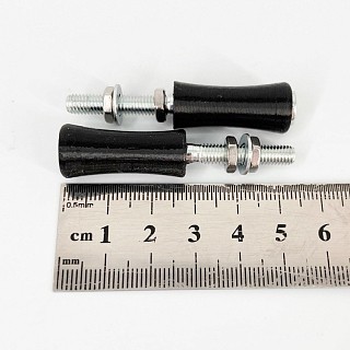 Ручки для катушек "Донская" 1/1П/2/2П/3П (длина 28 мм) пластик (Холопкин И.)