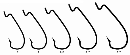 Офсетный крючок MORIGEN XB-117 2, 3шт