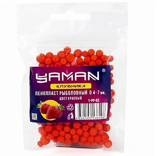 Пенопласт рыболовный Yaman Клубника, красный