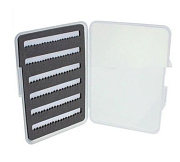 FLY-FISHING Коробочка для мушек WS super slim fly box Slit foam 125 х 95 х 13 мм
