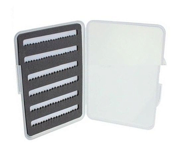 FLY-FISHING Коробочка для мушек WS super slim fly box Slit foam 125 х 95 х 13 мм