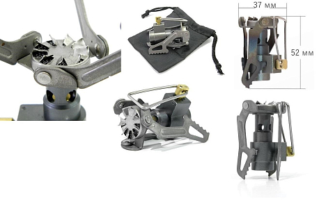 Плита газовая Следопыт Мечта Путешественника, титановая, 25 гр