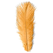 ORVIS Перо страуса Ostrich Herl ORANGE