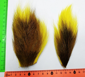 WAPSI Кусочки хвоста оленя Bucktail Pieces TAN