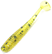 Силиконовая приманка REINS AJI RINGER SHAD 1.5" #429 Motor Oil Pepper