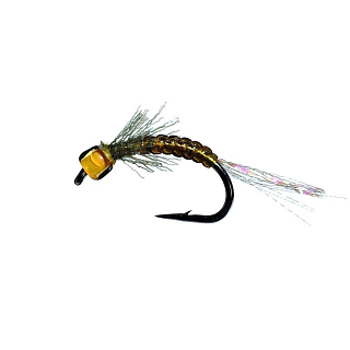 Мушка Омулевая Риб+органза кр. №10 Протасов