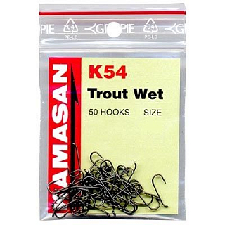 KAMASAN Крючки K54 #12 (1 шт)
