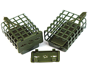 Кормушка прямоуг. крашенная с дном Лиман Feeder SPORT 120гр 