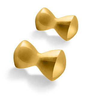 FLY-FISHING Латунные глаза-гантельки Groovy Twin Eye 2 5 mm GOLD (10шт)