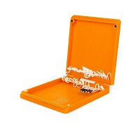 Коробка для мушек с поводками Универсальная-50 12х11х2см SibNymph