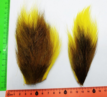 WAPSI Кусочки хвоста оленя Bucktail Pieces BLACK