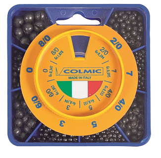 COLMIC Набор грузил SILE GROSSA 8-размеров (200гр)                        