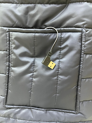 Жилет утепленный с подогревом, р.S