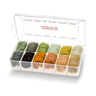 WAPSI Набор даббингов Antron Dubbing Dispenser #2 