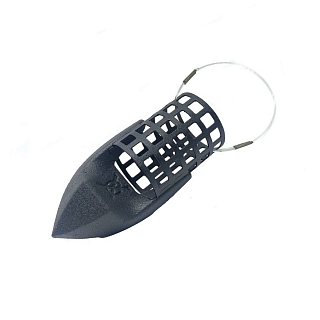  Кормушка фидерная X-FEEDER ME BULLET ARROW S PERFO  90 гр (20мл, цвет Matt Black)