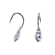 Мормышка ангарская серебро № 20 Рифленая, кр. № 10