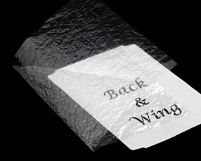 Sybai Материал для крылышек Fine Back & Wing Foil, White Transparent