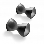 FLY-FISHING Латунные глаза-гантельки Groovy Twin Eye 2 0 mm BLACK (10шт)