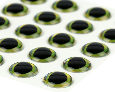Sybai Глазки 3D Epoxy Eyes, Basic yellow, 9mm