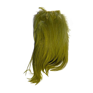 WHITING Петушиные перья на коже Bugger Pack White/ Olive