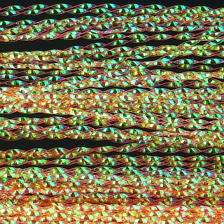 HENDS Синтетическое волокно Krystal Flash Salmon #13