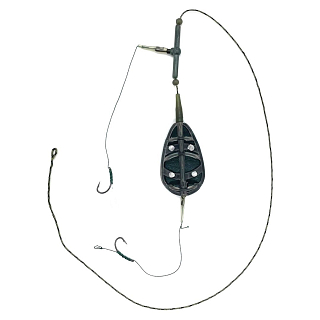 Монтаж SpFish CARP с кормушкой ФЛЭТ 50гр