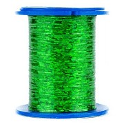 SibNymph Плоский голографический люрекс 0.3 mm #01 Green