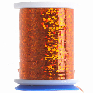 VEEVUS Голографический люрекс Holographic Tinsel SMALL 30 m HOLO ORANGE