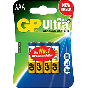 Элемент питания GP Ultra Plus LR03-4BL (уп. 4 шт)
