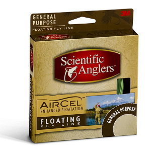 SCIENTIFIC ANGLERS Нахлыстовый шнур Air Cel WF4F Lt. Green