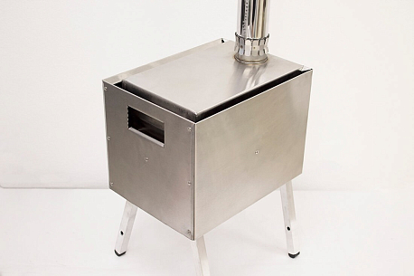 Печь "Экономка" Берег Средняя стационарные экраны