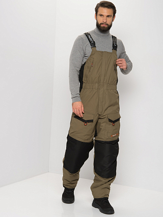 Костюм Huntsman Siberia, цв.хаки/черный,тк.Breathable, р.60-62/182-188