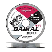 Леска зимняя БАЙКАЛ 0,10 мм, 1,3 кг, 30 м