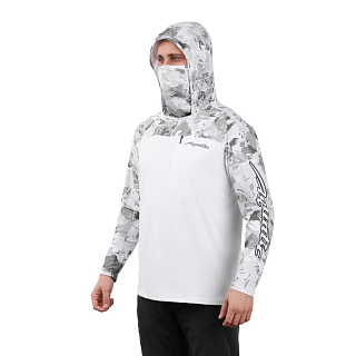 Джерси Аquatic Дж-08 с капюшоном и баффом (размер S, WHITE CAMO)