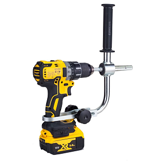 Адаптер ледобура с фиксацией шуруповерта 22 мм 