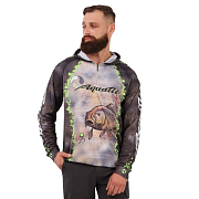 Джерси Аquatic Дж-06 с капюшоном (размер L, CARP CAMO BRONZE)