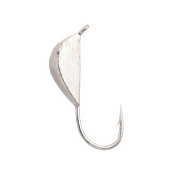 Мормышка W Spider Ракушка с ушком 3,0 мм 0,60 гр. Sil