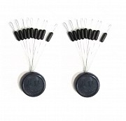 6011 S+L Силиконовый стопор Цилиндр (2 х 9шт.) Kosadaka