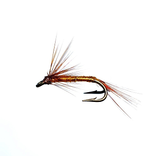 Мушка верховая на крючке Mustad кр. №12-14 Николаев