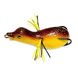 Приманка-незацепл. мягкая Утенок-глайдер Kosadaka LIVE 3D DUCK 70мм, 15гр, цвет 01