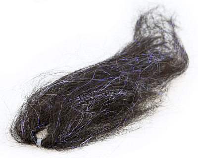 Sybai Стримерное волокно Flash Icelandic Sheep Hair, UV Black
