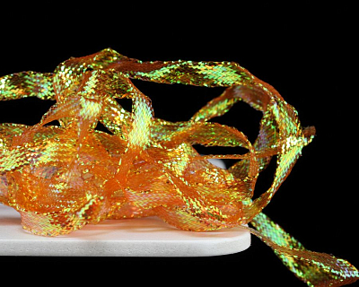Sybai Материал для тела Pearl Braidback, 4,5mm, Orange 