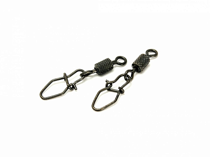 Застежка с вертлюгом HITFISH X-Patten Rolling Swivel With V-Snap #7 (34lb/15kg) (7 шт/уп )