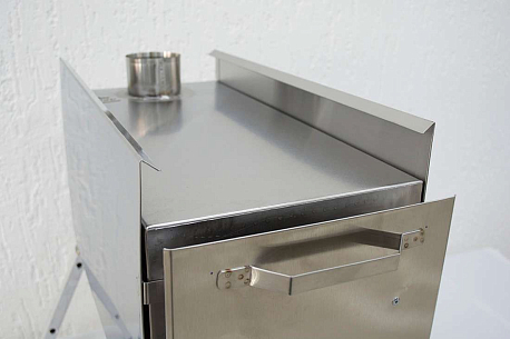 Печь "Экономка Б" Берег съемные экраны