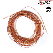  Материал для тела HENDS Products Body Glass micro - half round Brown Light #10
