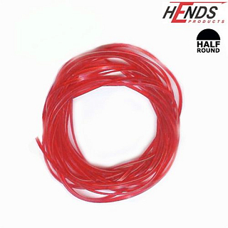  Материал для тела HENDS Products Body Glass micro - half round Red Pink #241