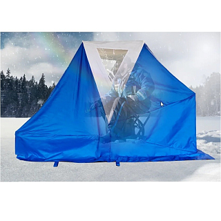 Палатка-сани рыбацкая АНГАРА 220х135х75см (хаки)