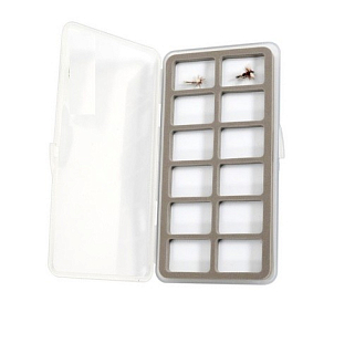 FLY-FISHING Коробочка для мушек WA super slim fishing hook box (12 отделений)